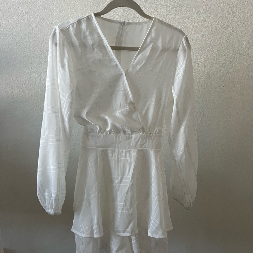White romper